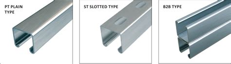 types of c channel steel.